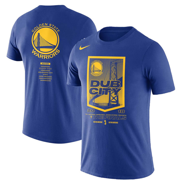 Golden State Warriors Nike 2018 NBA Finals Bound City DNA Cotton Performance T-Shirt Blue,We sell and wholesale Golden State Warriors Nike 2018 NBA Finals Bound City DNA Cotton Performance T-Shirt Blue on line form chian!